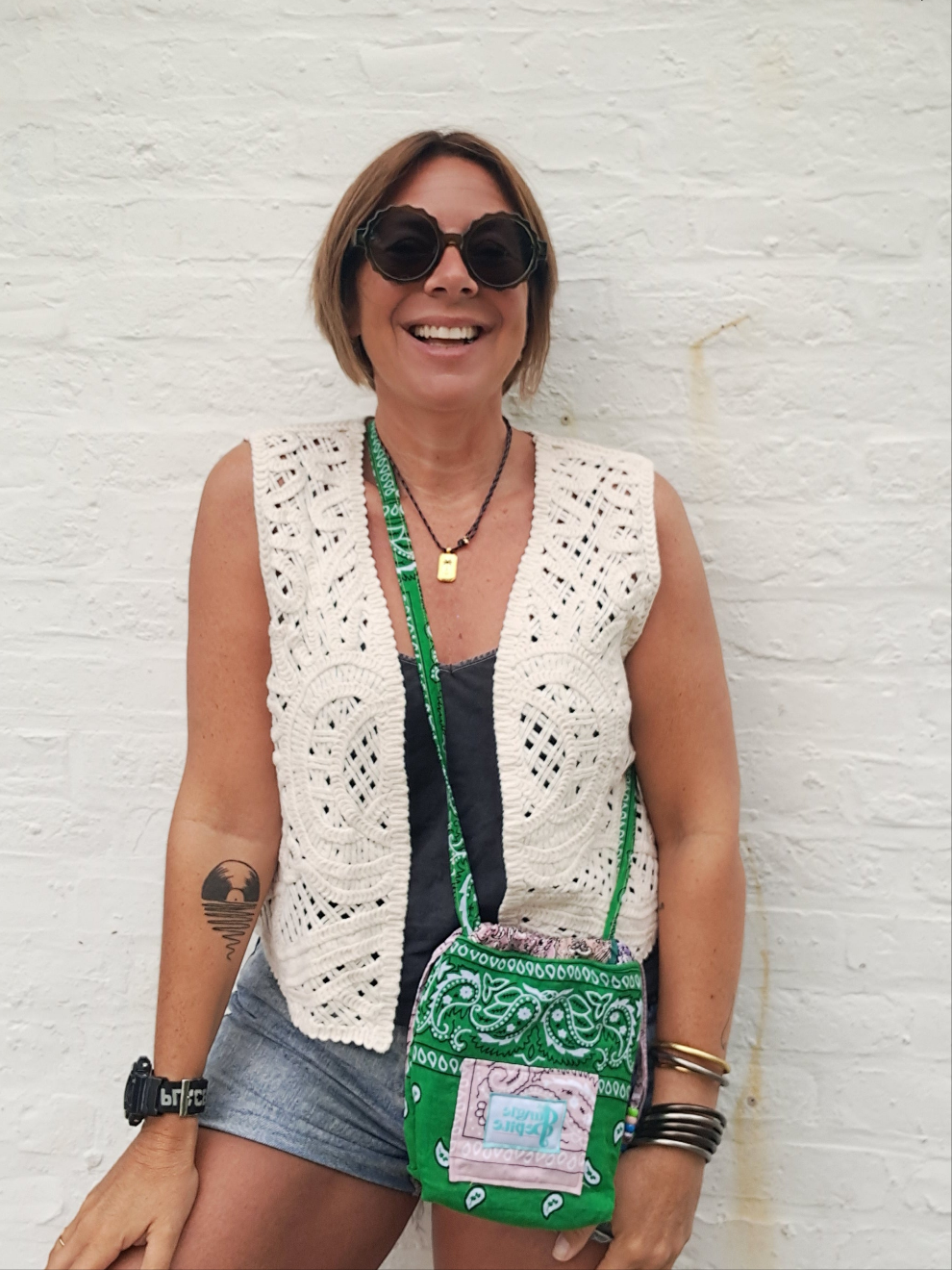 Sac bourse bandana
