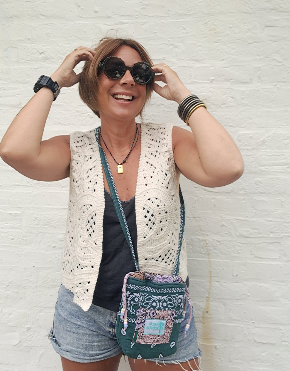 Sac bourse bandana