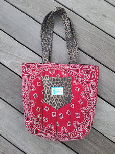 CABAS PETIT - Red Bandana
