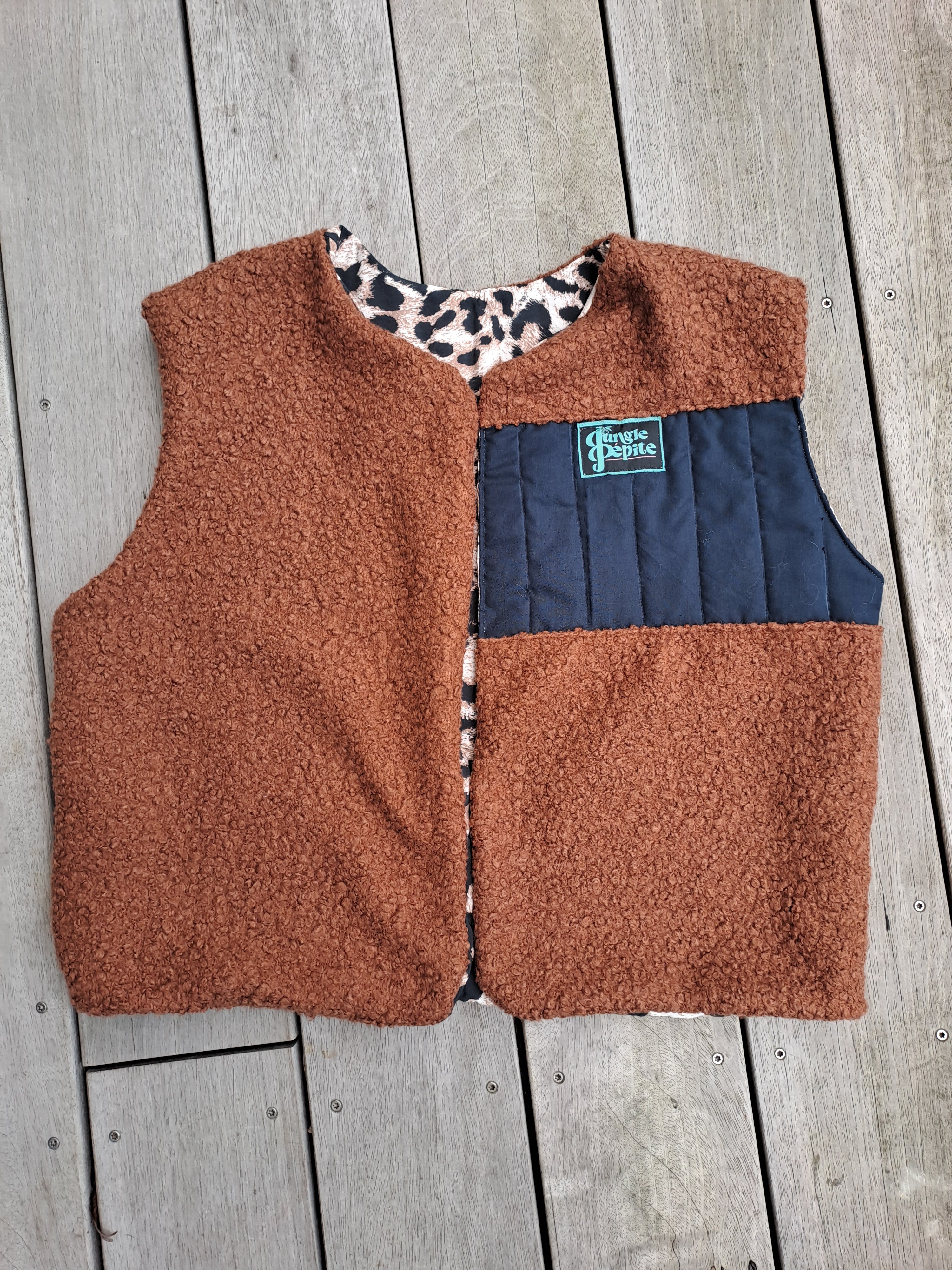 Gilet Brown