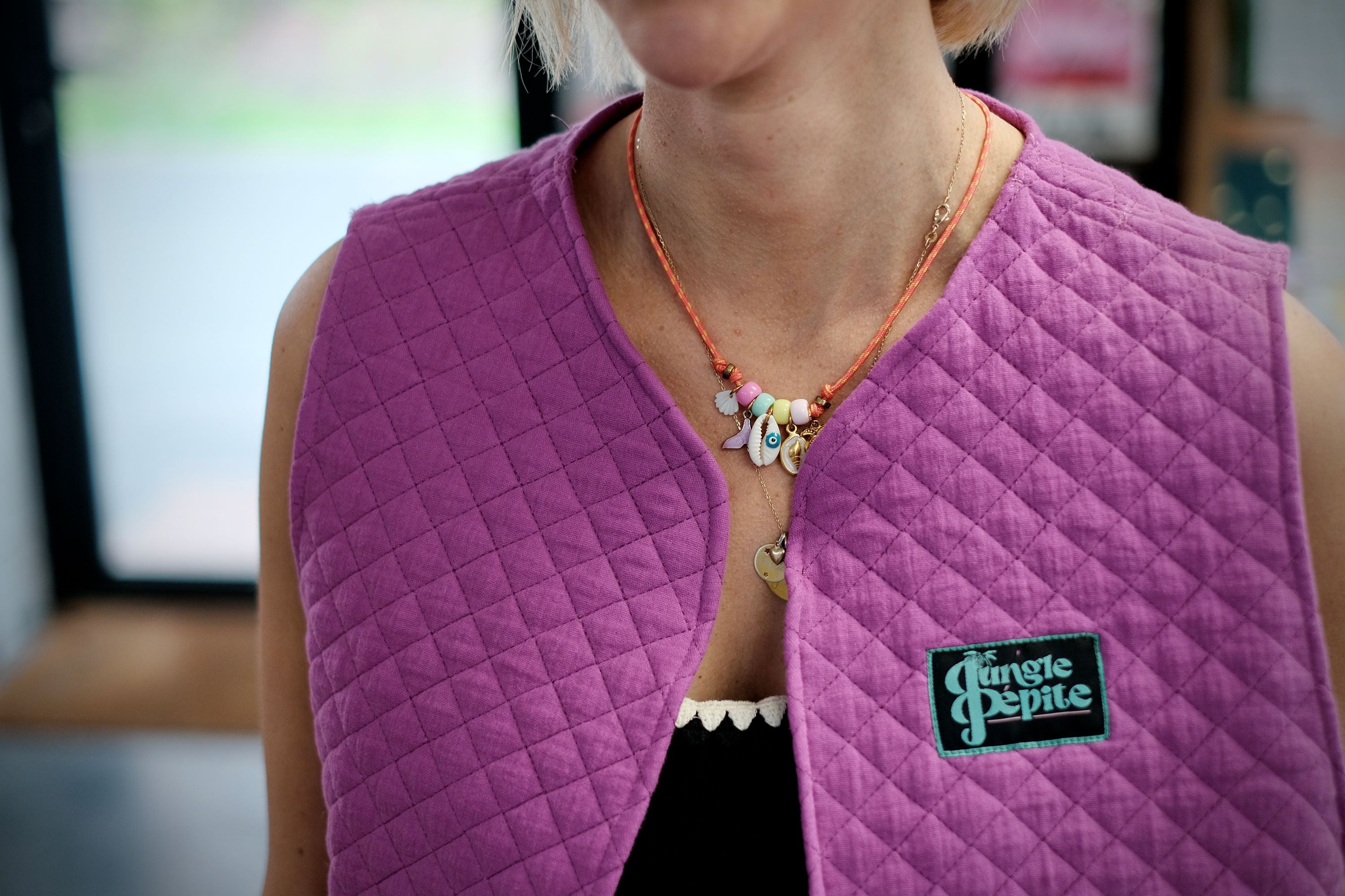 Gilet Hourtin - Rose