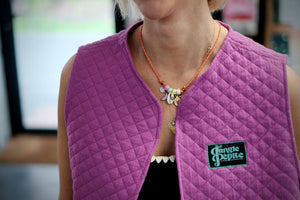 Gilet Hourtin - Rose