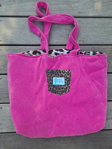 CABAS GRAND - Pink Leo