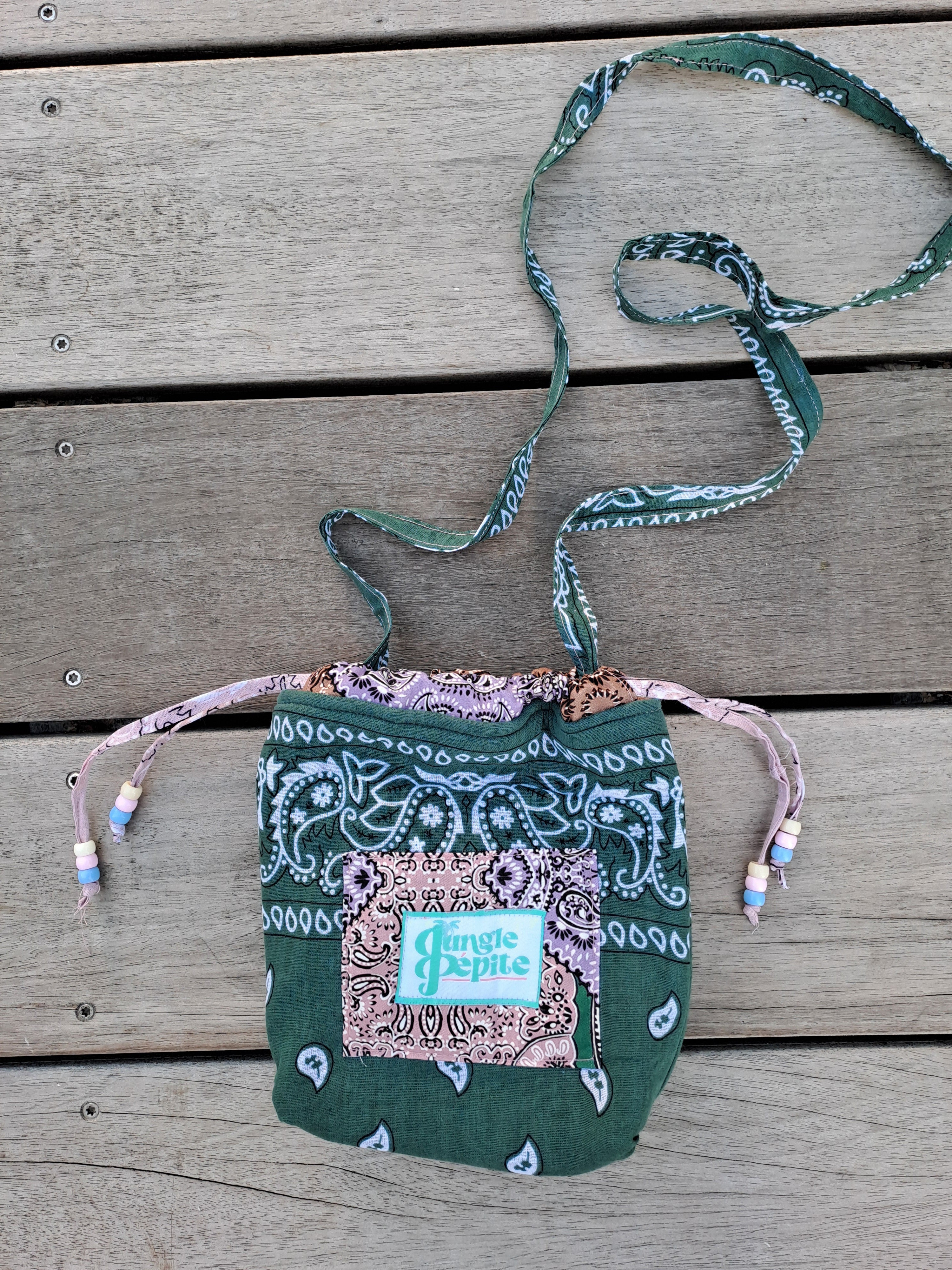 Sac bourse bandana