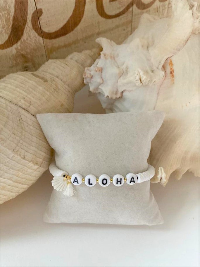 Bracelet Heischi Aloha - Blanc