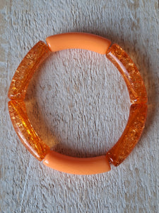 junglepepitebraceletperlesacryliquesborneoorange