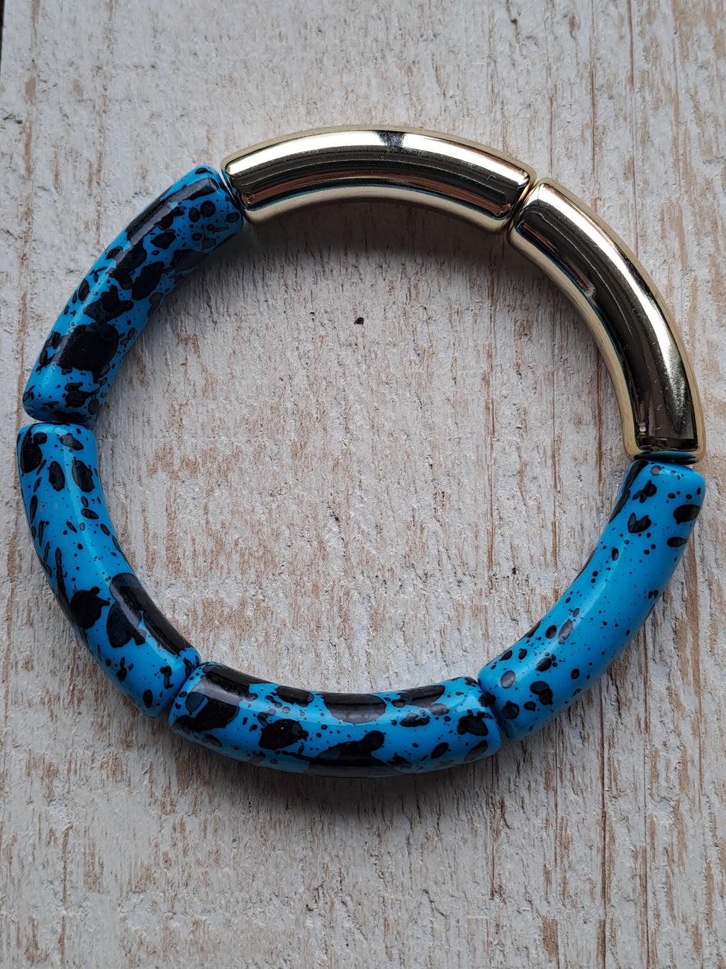 junglepepitebraceletperlestubesacryliquesberlinbleunoir