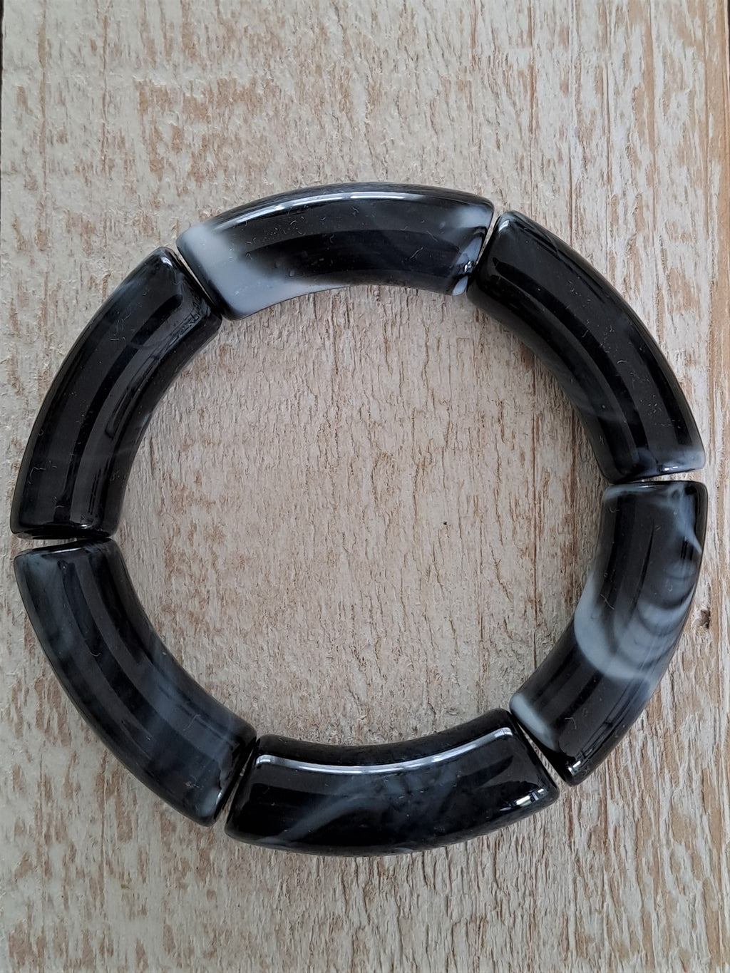 junglepepitebraceletperlestubesmarbrenoir